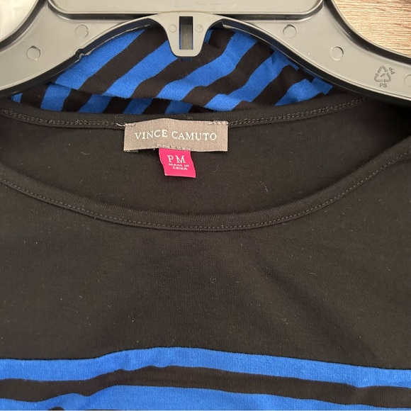 Vince Camuto Striped Long Sleeve Top - Picture 8 of 10